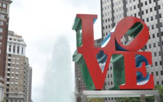 Kunst in Philadelphia: Liebe