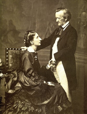 Hochzeitsbild von Cosima und Richard Wagner