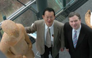 Prof. Fumihiko Sakai, president of Japan Neurological Society and Asian Headache Society visiting Kiel Pain Center